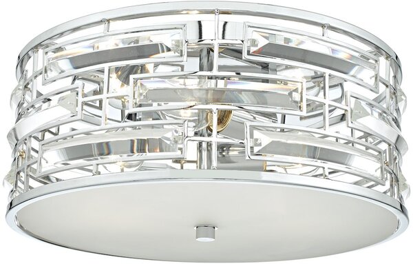 Dar lighting glamour kristály modern mennyezeti lámpa seville csiszolt króm darsev5250