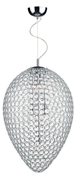 Dar lighting glamour kristály modern függeszték frost csiszolt króm darfro0550