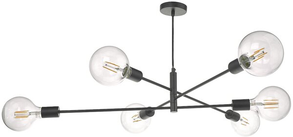 Dar lighting modern függeszték alana fekete darala0622
