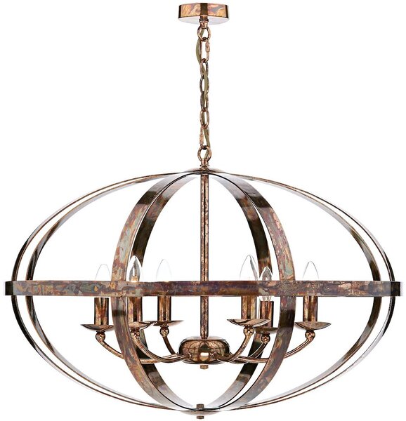 Dar lighting klasszikus vintage függeszték symbol réz darsym0664