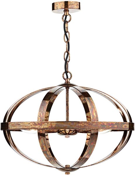 Dar lighting klasszikus vintage függeszték symbol réz darsym0364
