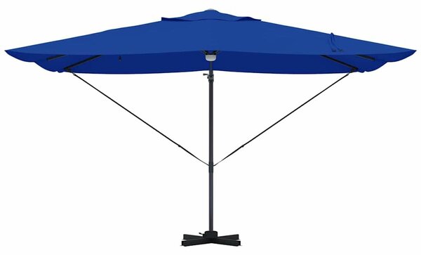 VidaXL Cantilever Roma Napernyő Kék és Fekete 352 x 251 x 265 cm