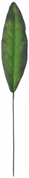 Pávalevél zöld 56cm művirág