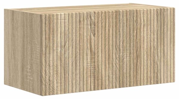 TV falit kabinet szett 4 pcs Sonoma tölgy Faanyag