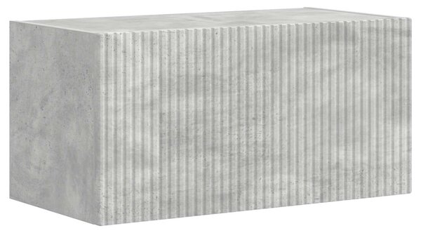 TV falit kabinet szett 4 pcs Beton Szürke Faanyag