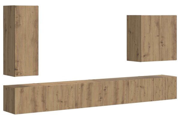 Falra szerelhető 6 pcs Artisan tölgy