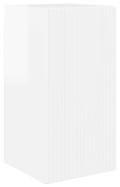 TV szekrény garnitúra 2 db 78,5 x 31 x 30 cm Magas Fényű Fehér