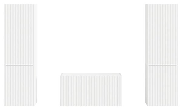 3 pcs Fehér