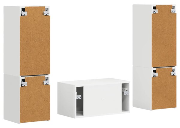 3 pcs Fehér
