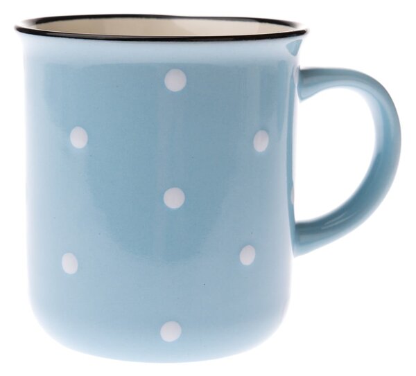 Dottie világoskék kerámiabögre, 350 ml - Dakls