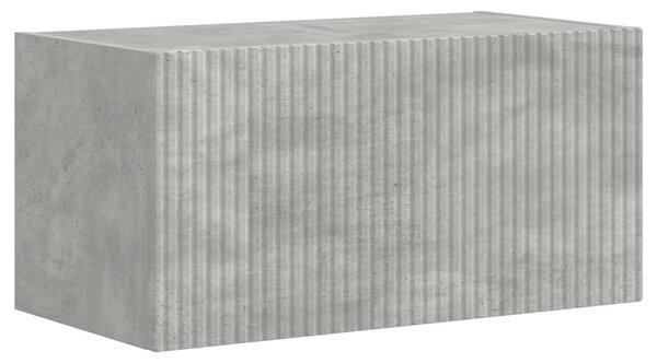 TV szekrény garnitúra 8 pcs Beton Szürke Faanyag