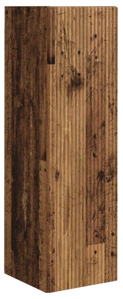 TV falit kabinet szett 4 pcs 29,5 x 31 x 100 cm Öreg fa Faanyag