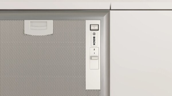 Bosch DHL555BM Beépíthető páraelszívó , Serie4 , 50cm , 604m3 , nemesacél , fém zsírszűrő , LED világítás