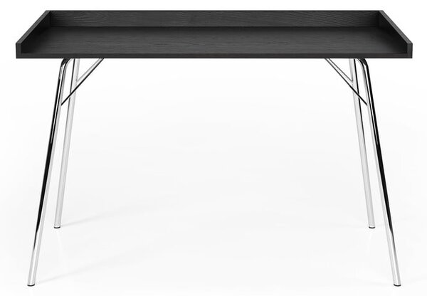 Rayburn fekete íróasztal, 115 x 52 cm - Woodman