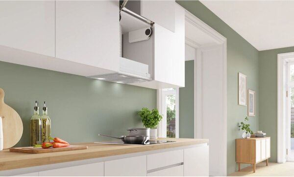 Bosch DHL555BM Beépíthető páraelszívó , Serie4 , 50cm , 604m3 , nemesacél , fém zsírszűrő , LED világítás