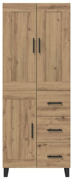 Magasfiú fiókkal Artisan tölgy 69,5 x 34 x 180 cm Faanyag