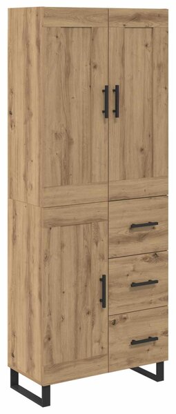 Magasfiú fiókkal Artisan tölgy 69,5 x 34 x 180 cm Faanyag