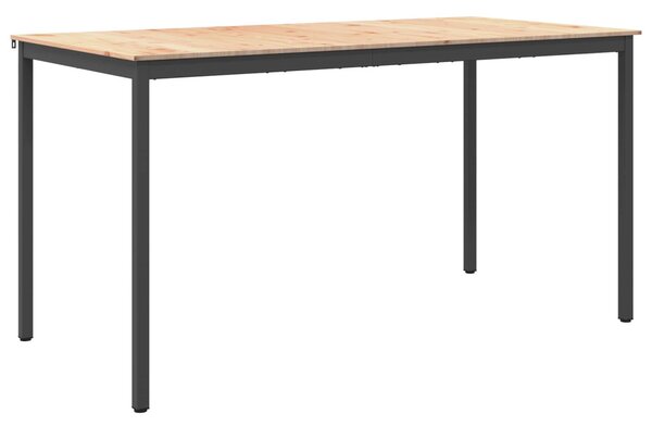 Bárasztal Természetes 110 x 55 x 105 cm Tömör fenyőfa