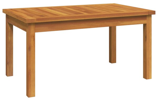 Bútor szett párnával 4 pcs Természetes Tömör Akácfa
