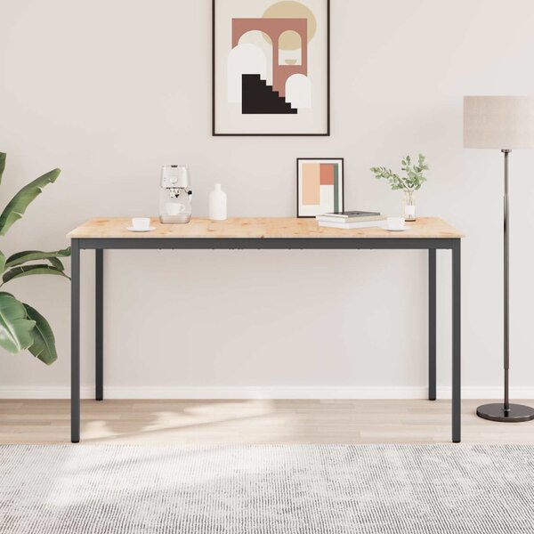 Bárasztal Természetes 110 x 55 x 105 cm Tömör fenyőfa