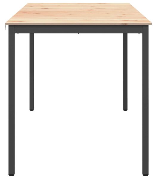 Bárasztal Természetes 110 x 55 x 105 cm Tömör fenyőfa