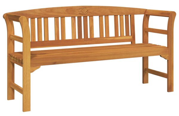 Bútor szett párnával 4 pcs Természetes Tömör Akácfa