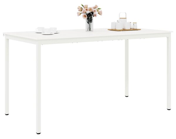 Bárasztal Fehér 200 x 100 x 105 cm Tömör fenyőfa