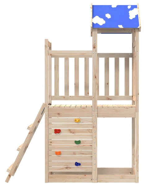 Játék Torny Barna 110,5 x 52,5 x 215cm Tömör fenyőfa