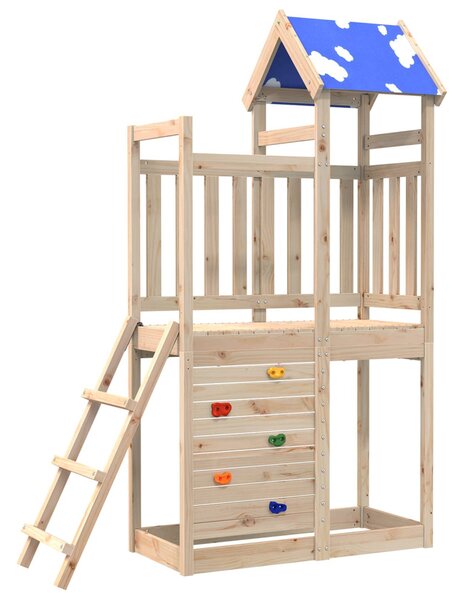 Játék Torny Barna 110,5 x 52,5 x 215cm Tömör fenyőfa