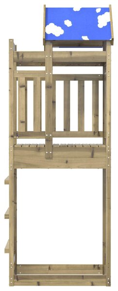 Játék Torny Barna 85 x 52,5 x 239 cm Szilárd Impregnált Fa