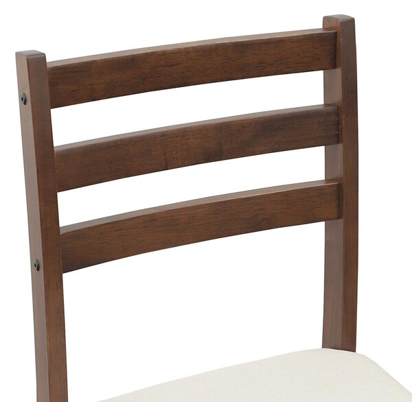 VidaXL Étkező Székek 2 pcs Világos Barna 40 x 47,5 x 99,5 cm