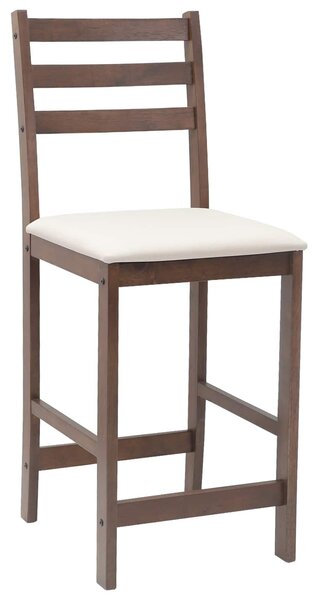 VidaXL Étkező Székek 2 pcs Világos Barna 40 x 47,5 x 99,5 cm