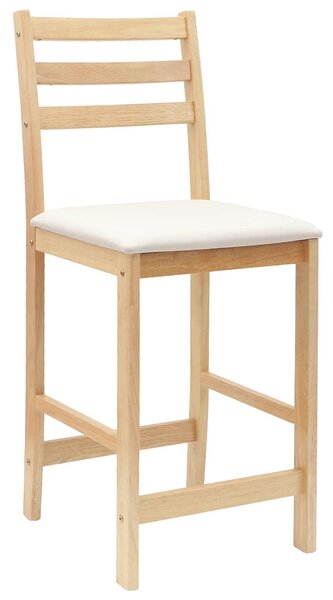 VidaXL Étkező Székek 2 pcs Természetes 40 x 47,5 x 99,5 cm