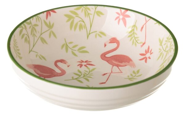 Flamingo porcelán tálka, ø 12,6 cm - Unimasa
