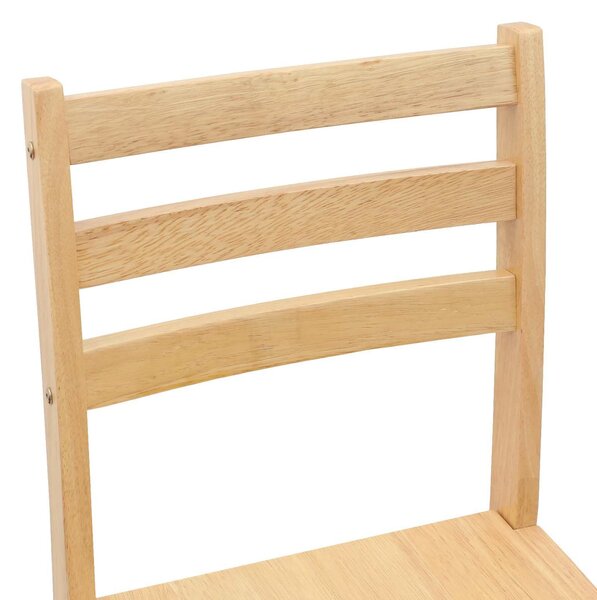 VidaXL Étkező Székek 2 pcs Természetes 40 x 47,5 x 99,5 cm