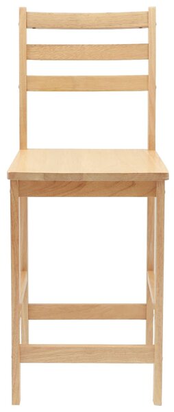 VidaXL Étkező Székek 2 pcs Természetes 40 x 47,5 x 99,5 cm