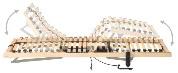 Elektromos Ágyrács - 7 Zónás, 28 Léces - 80x200 cm