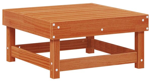 VidaXL Kerti lounge szett 5 pcs Viaszbarna Tömör fenyő