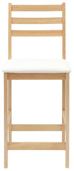 VidaXL Étkező Székek 2 pcs Természetes 40 x 47,5 x 99,5 cm