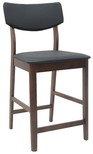 VidaXL Étkező Székek 2 pcs Világos Barna 48 x 49 x 95 cm Tömör Gumi Fa