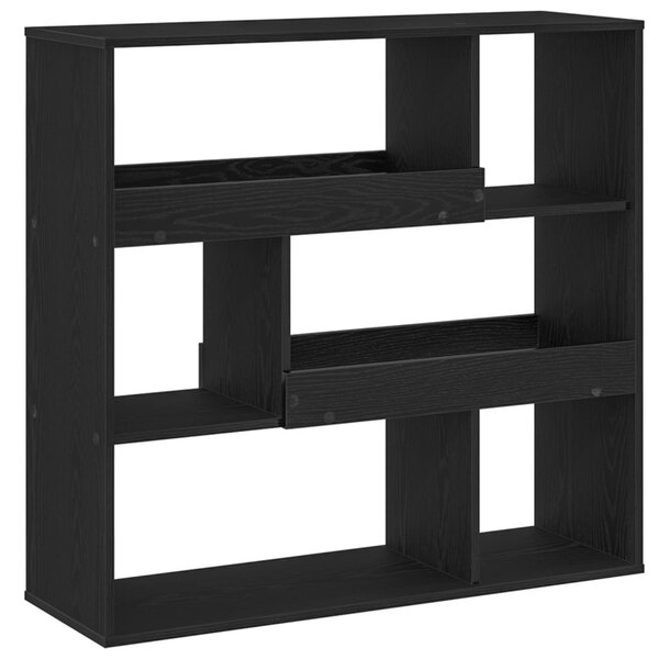 Könyvespolc Fekete tölgy 100 x 33 x 94,5 cm Faanyag