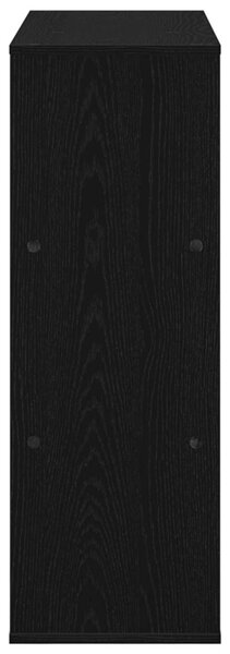 Könyvespolc Fekete tölgy 100 x 33 x 94,5 cm Faanyag