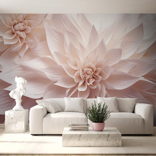 Fotótapéta Volumetrikus virágok, 3d fotótapéta, Fotótapéta 3d virágok, w09173v1 : Uwalls.hu