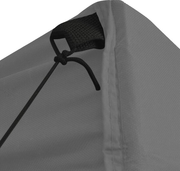 VidaXL Partysátor 200 x 200 x 315 cm Oxford Szövet, Antracit