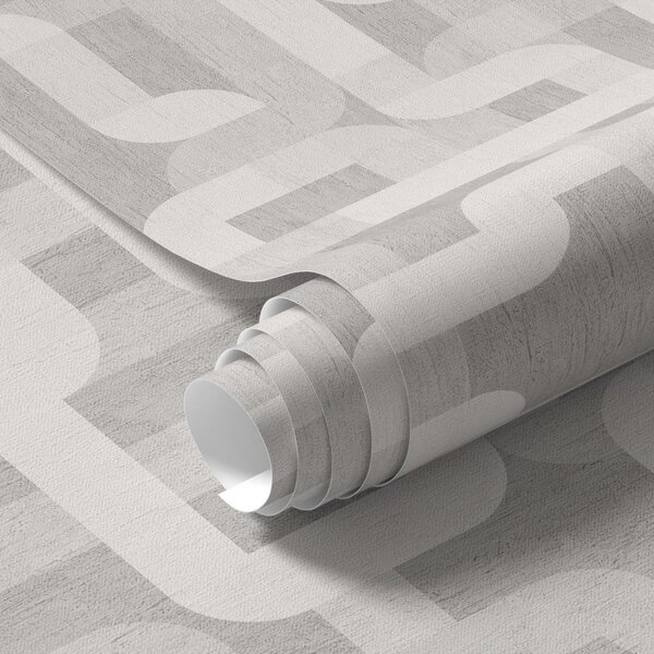 Tapéta Modern grafikus minta ívelt vonalakkal, 3d tapétá, a00190 : Uwalls.hu