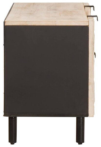 TV szekrény fiókkal Fehér mosott felület 105 x 33 x 46 cm