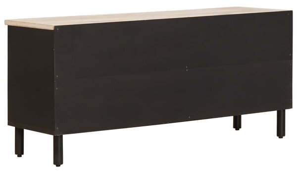 TV szekrény fiókkal Fehér mosott felület 100 x 33 x 46 cm