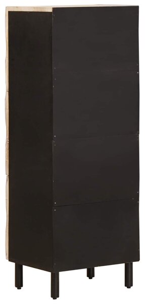 Magasfiú Fehér mosott felület 40 x 33 x 110 cm Tömör Mangófát