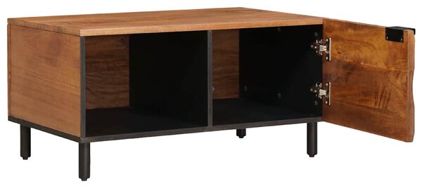 Dohányzóasztal Barna 80 x 50 x 40 cm Tömör Mangófát