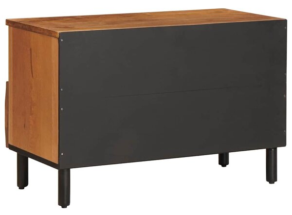 TV szekrény Akácbarna felület 70 x 33,5 x 46 cm Tömör Mangófát